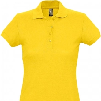 Рубашка поло женская Passion 170, желтая